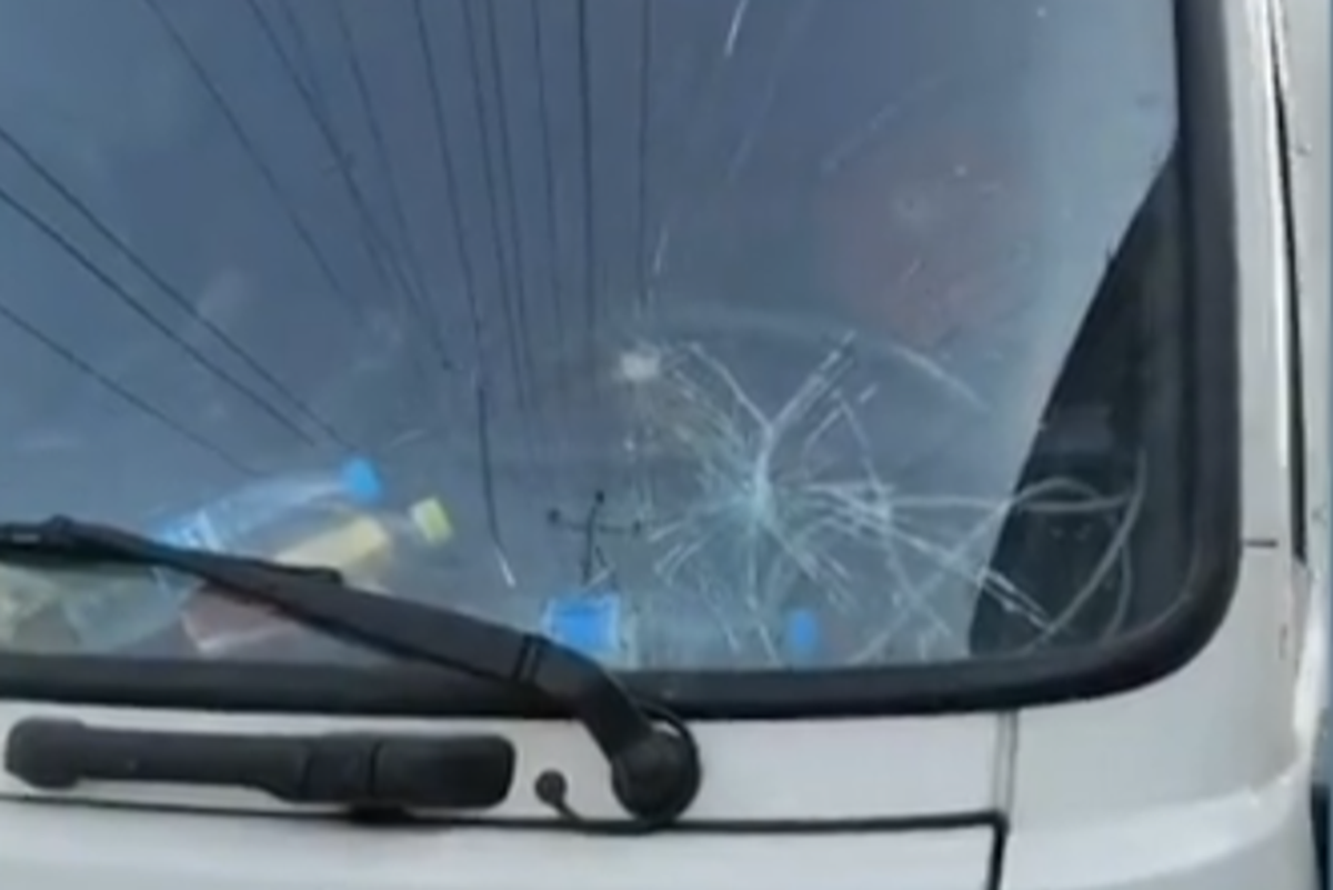 定州母女砸货车玻璃事件 后续：警方已立案 正在定车损