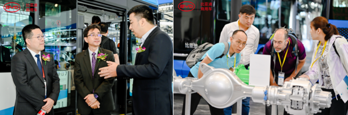新品解析，科技赋能  比亚迪商用车闪耀2023北京道展
