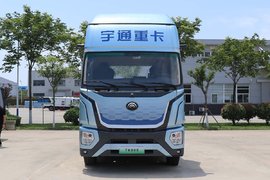 行业首款底置换电重卡！换电4分钟 标载续航超340公里 图解宇通T680E