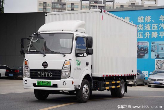 货厢容积达18立方 湖北新楚风电车图解