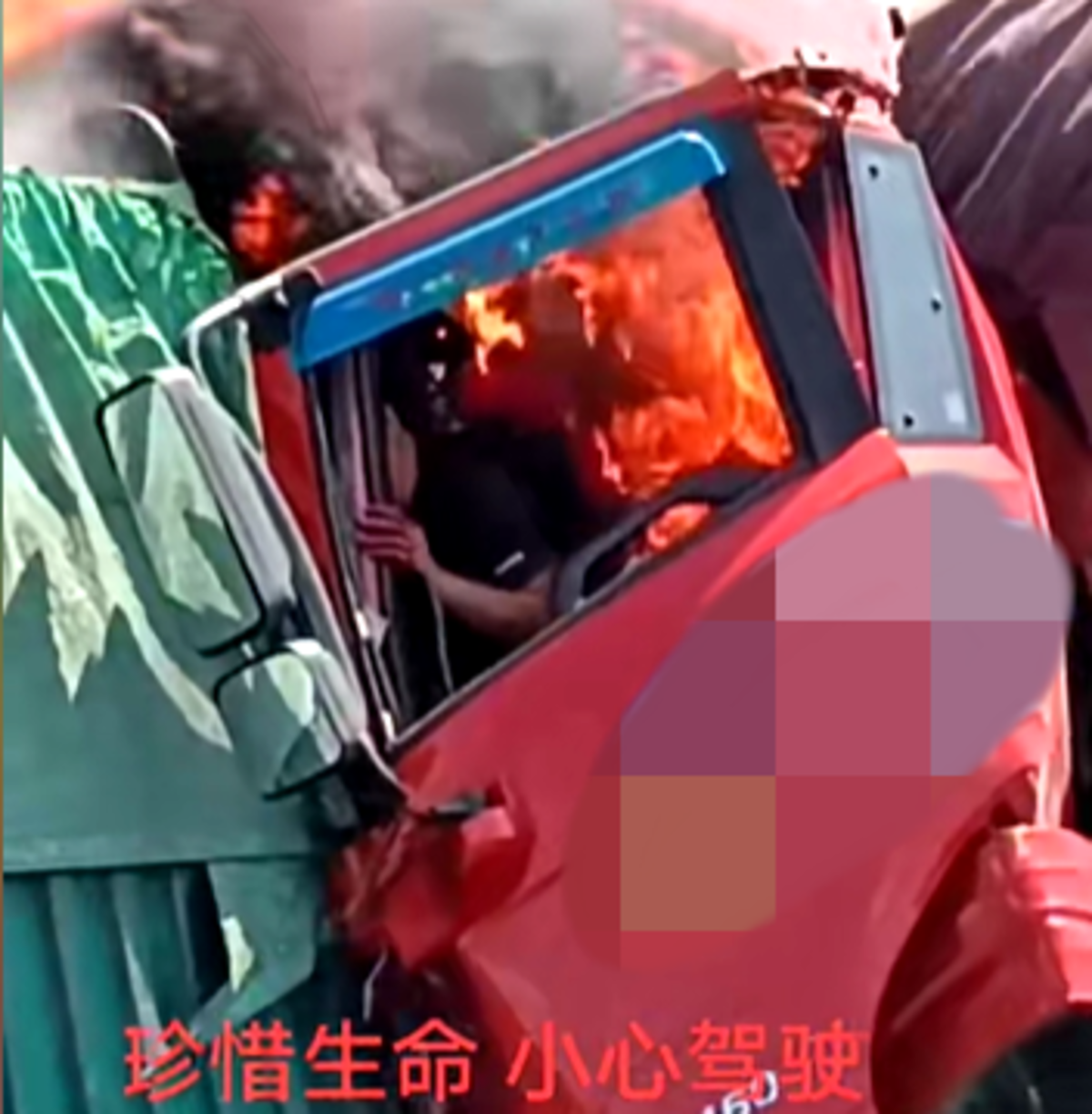 东莞：女子遭货车碾压头部 这个“保命神器”救了她-荔枝网