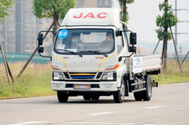 江淮轻卡混动1号骏铃聚宝盆实力降本增效 带领搬家行业卡友奔向致富路