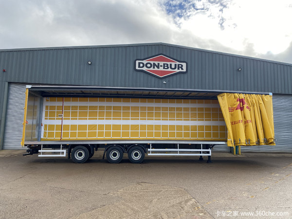 如何实现合规多拉？ 且看英国LST挂车 总长15.65米带后桥转向