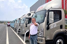 再提新车!连云港收割机车队老板与河北物流公司为何钟爱解放轻卡