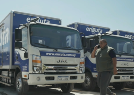 物流运输要求高 乌拉圭卡友为什么要选江淮1卡国际帅铃？