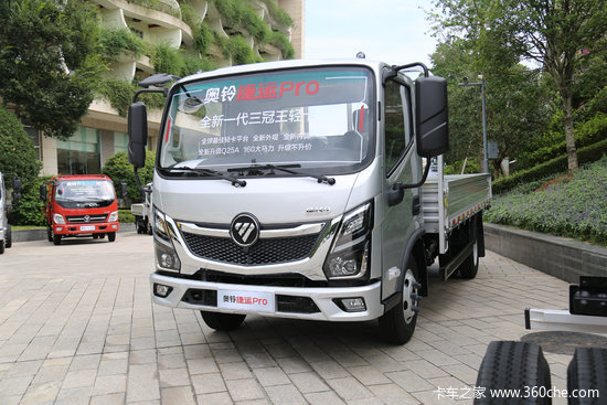 合规机型暴躁动力！ 160马力奥铃捷运Pro够狠 加持8档变速箱