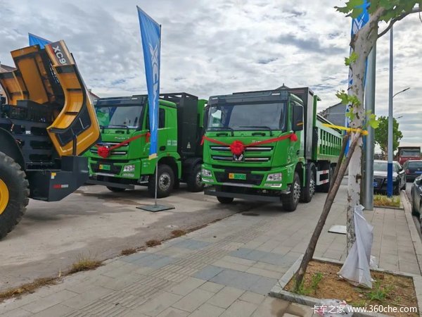 辉映东阳！徐工新能源渣土车再掀零碳浪潮