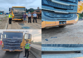 14宗超限记录未处理？广州多辆货车违法安装“推牌器”躲避超限检测