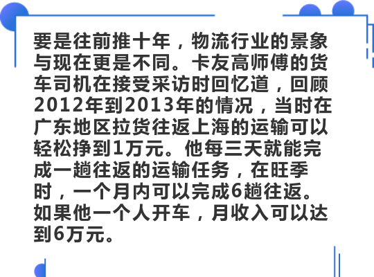 解读：每升已破8元！柴油价格涨涨涨 运价怎么还不涨？