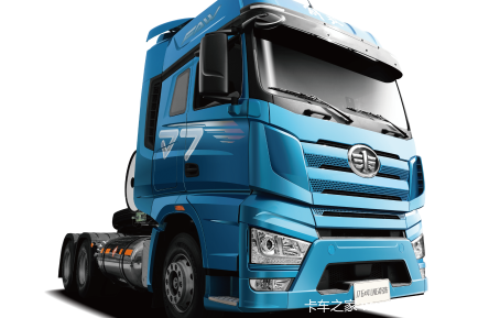 一汽解放高端“气”车J7 LNG牵引车 面面出众