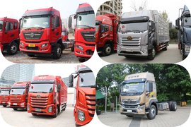 搭载高顶双卧驾驶室 6米8载货车盘点 马力都在300左右