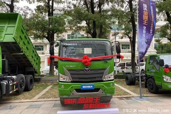 为用户创造价值 | 福田瑞沃大金刚ES5两轴大黄牌工程车南方版登陆泉州