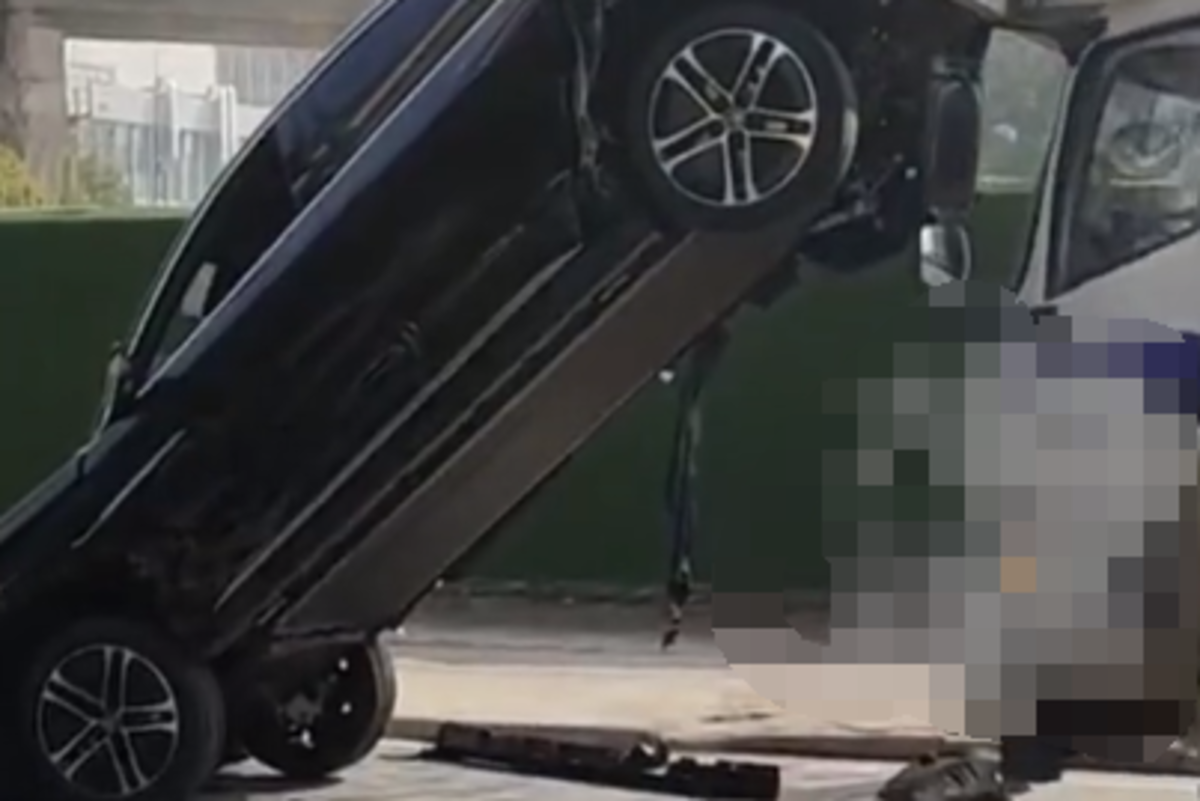 因为卡友这一失误!商品车秒变事故车!