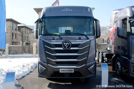 530马力燃气机搭载采埃孚AMT GTL星翼版LNG牵引车亮相！