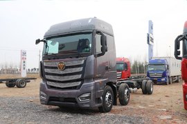 六缸康机+采埃孚AMT+纯平地板  我愿称它为“小银河”6×2载货车