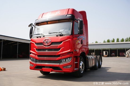 砂石料运输好帮手！解放悍VH重卡速报 500马力配法士特AMT