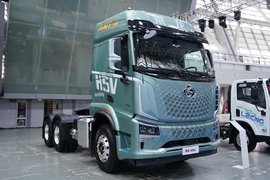 6X4重卡自重仅7吨!480马力乘龙H5V轻量化版牵引车速报