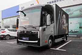 197马力续航＞255公里 前晨iC1轻卡速报 厢式上装自重低至2.85吨