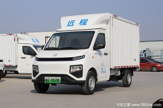 纯电微卡续航超200km！远程星享F1E速报 电驱桥设计 支持快慢充