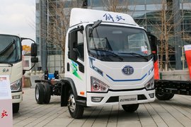 100度电中置电池设计 一汽解放虎6G纯电轻卡速报 满电续航316公里!