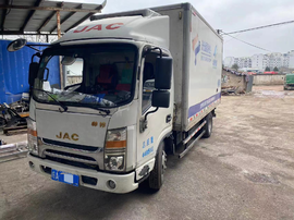 高效、安全、可靠 杨师傅多年认准江淮1卡帅铃Q3冷藏车