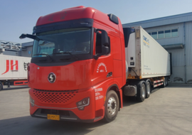 延安重卡S700:冷链运输索师傅“新鲜速达”的好搭档