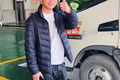辛老板与江淮1卡骏铃V5创造美好生活