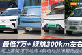 最低8万续航300km左右 4款电动厢货盘点