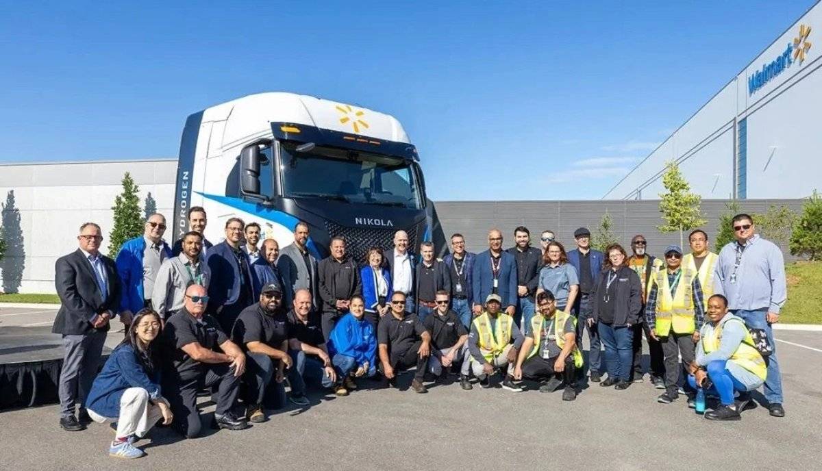 沃尔玛加拿大部署氢燃料电动卡车,推动清洁能源运输