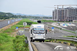 江淮1卡帅铃ES6获2024EC-PAC全国新能源商用车性能评价赛三项大奖