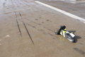 干湿地紧急变道测试 假ABS连连推头甩尾