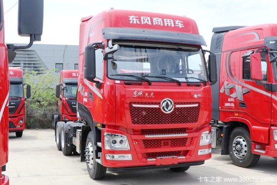 自重8.3吨 燃气市场的全新卷王燃气车 东风天龙KL 520LNG