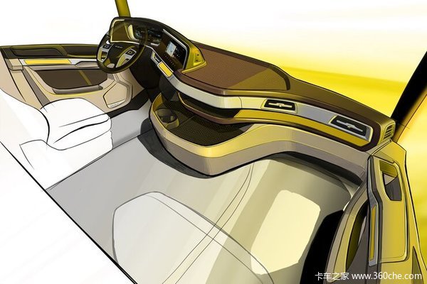 来吧！灵魂画家们  来设计你们的卡车驾驶室