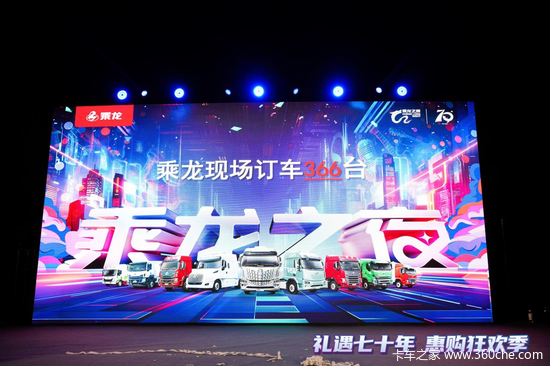 热销366台 引领专汽行业新风尚 乘龙专用车火爆专汽之都