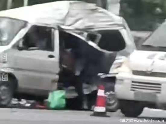 6死3伤！广西发生货车与面包车相撞事故