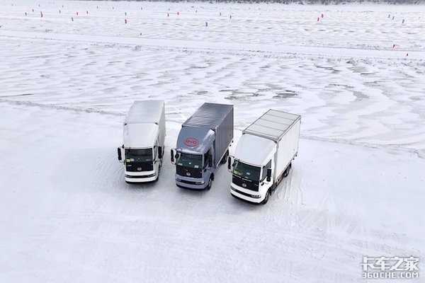 -20度玩把大的 比亚迪全系轻卡极寒测试