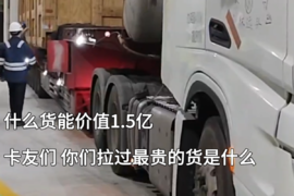 什么货能价值1.5亿  卡友们 你们拉过最贵的货是什么？
