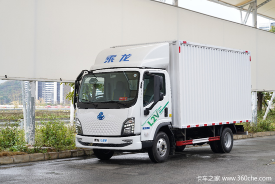 450km超长续航！乘龙L2V大电量轻卡城配运输无忧