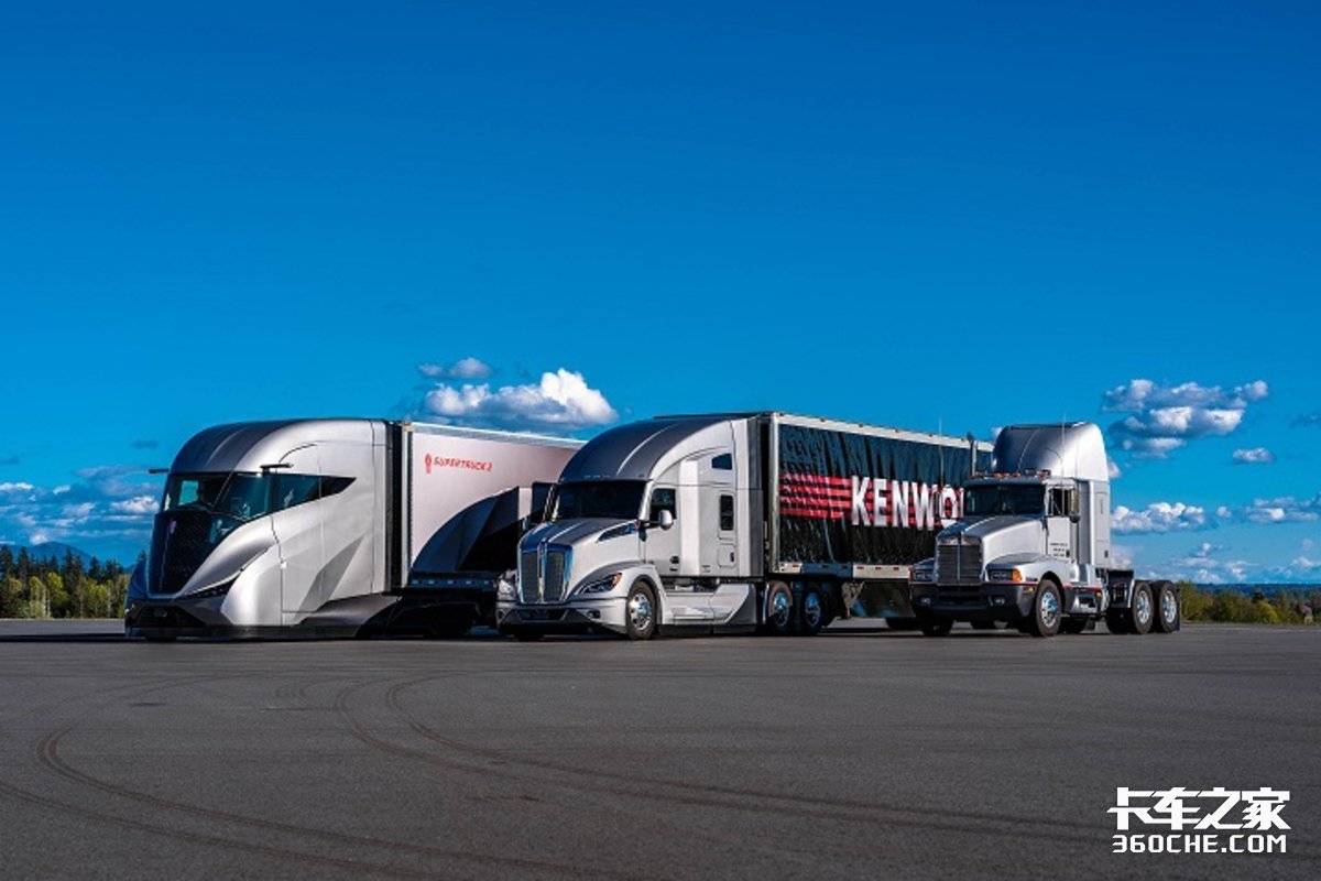 ���ͳ�����Ϯ��SuperTruckͻ�Ƶ糵Χ��