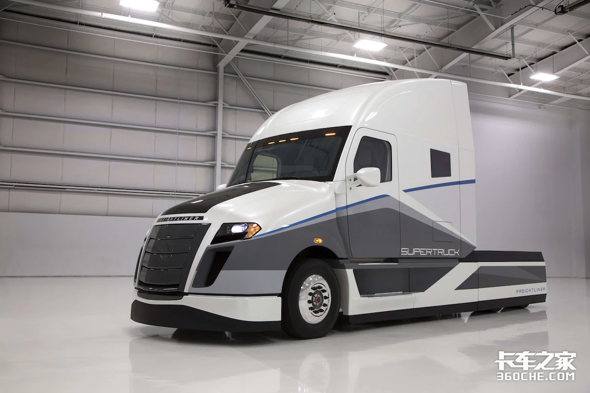 ���ͳ�����Ϯ��SuperTruckͻ�Ƶ糵Χ��