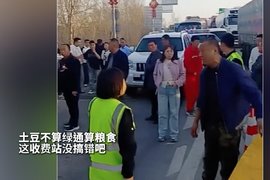 土豆不算绿通算粮食，这收费站没搞错吧？