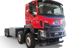 国补至高14万 乘龙600度电H5 8X4纯电自卸车高效运营赚更多