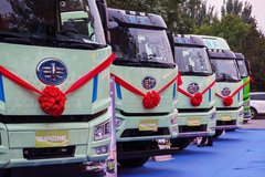 开启绿色物流新征程 一汽解放京津冀新能源销量破千