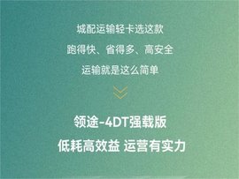 硬核实力派！领途-4DT强载版 跑得快、省得多、高安全！