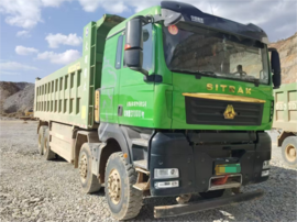 卡友亲证 汕德卡纯电自卸车——砂石料运输就选它 耐磨抗造超出预期！