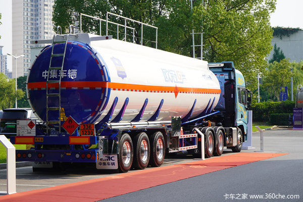 中集车辆欧冠G系列液罐车扬州首发 以冠军品质重塑行业安全新标杆