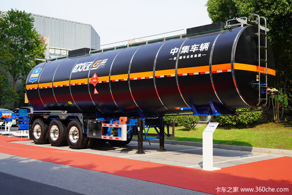 中集车辆欧冠G系列液罐车扬州首发 以冠军品质重塑行业安全新标杆
