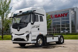 636度底置电池 续航500公里 L2+辅助驾驶 详解三一江山SE636牵引车