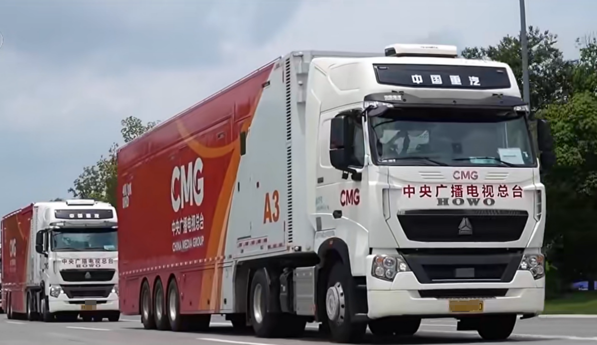 从赛场到全球：豪沃TH7转播车全程护航