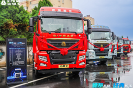 现场认购1158台！汕德卡G7M牵引车百城联动震撼首发！
